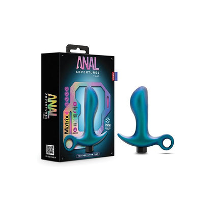 Blush Novalties Anal Adventures Matrix Teleportation Plug - Lunar Blue 