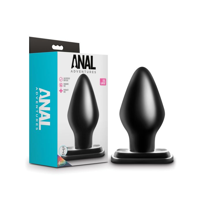Blush Novalties Anal Adventures Plug - Black 5