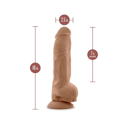 Blush Novalties Au Natural 10" Big Boy Realistic Dildo w/Balls 4