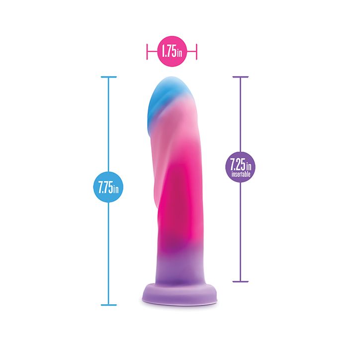 Blush Novalties Avant Borealis Dreams Silicone Dildo - Cotton Candy 3