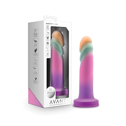 Blush Novalties Avant Sunrise Gaze Silicone Dildo - Sherbet 