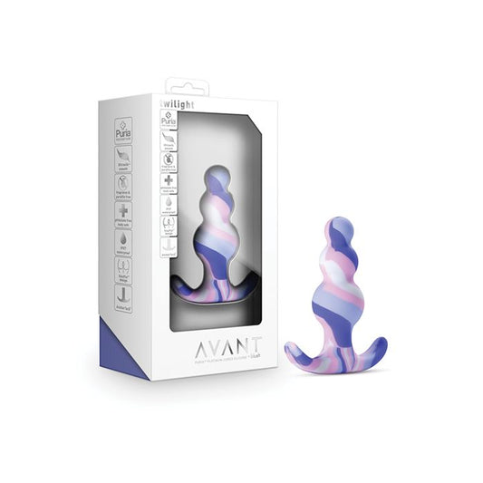 Blush Novalties Avant Twilight Silicone Plug - Blue 