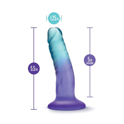 Blush Novalties B Yours 5" Morning Dew Dildo - Sapphire 3