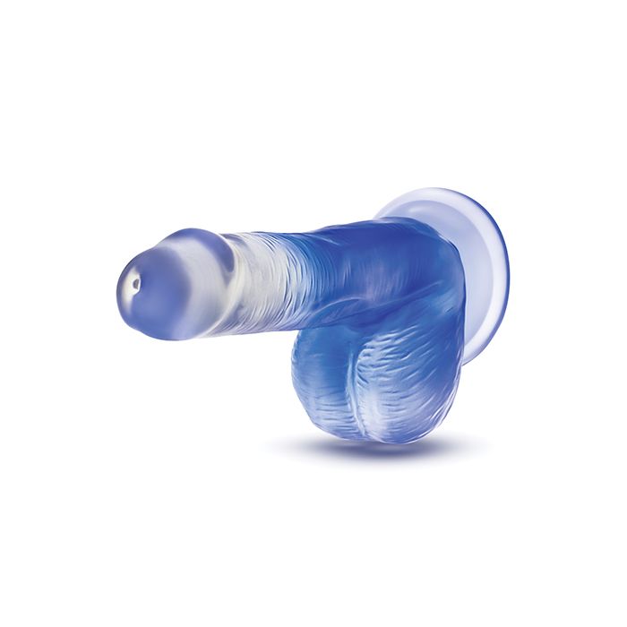 Blush Novalties B Yours 6" Stella Blue Dildo - Blue 2