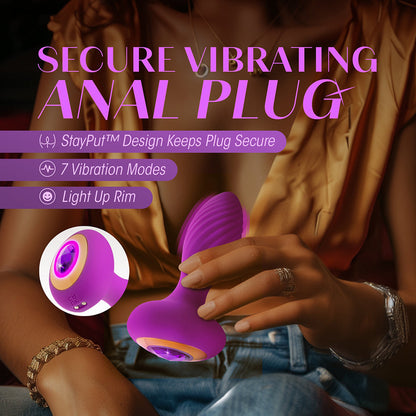 Blush Oh My Gem Charm Plug Amethyst 7