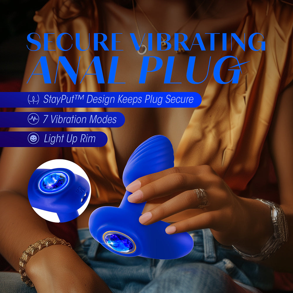 Blush Oh My Gem Mystery Plug Sapphire 7
