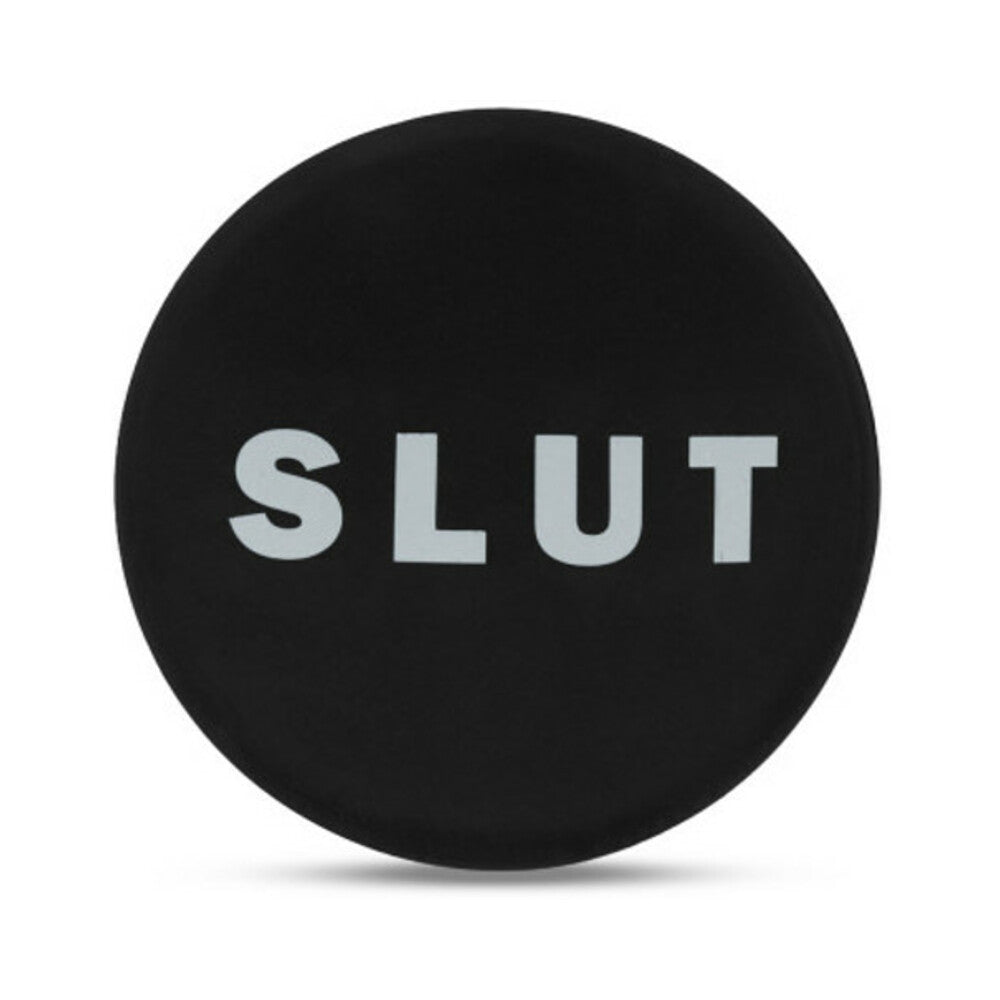 Blush Temptasia 'Slut' Silicone Anal Plug Black2