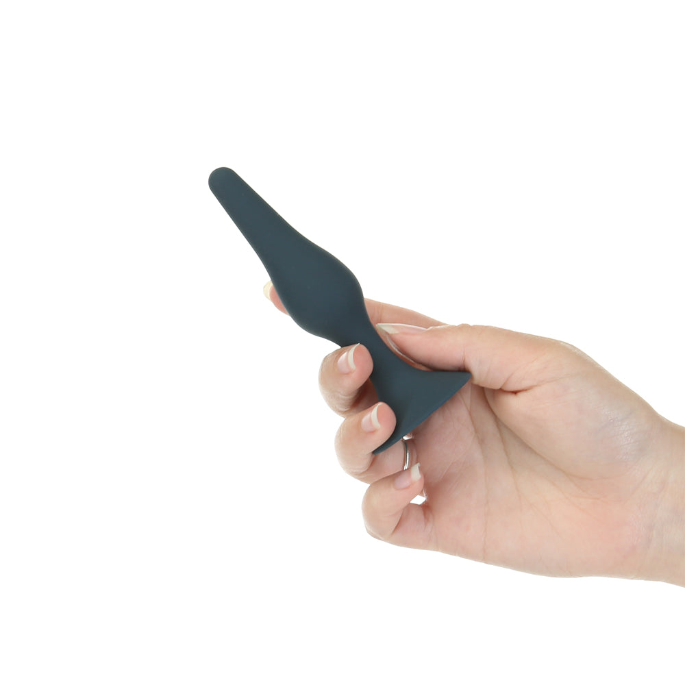 BMS Lux Active Equip 7-Piece Anal Plug Training Kit Silicone Black 5