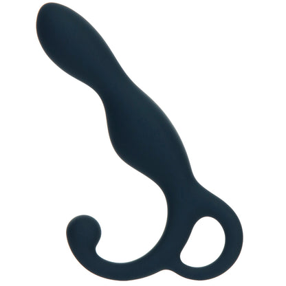 BMS Lux Active LX1 5.75 in. Anal Trainer Silicone With Power Bullet Dark Blue 2