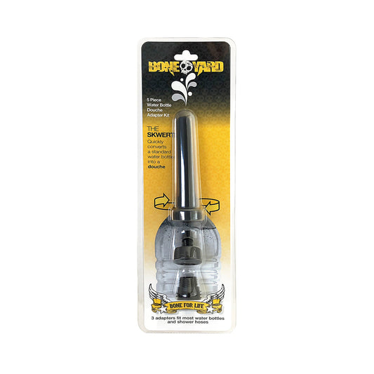 Boneyard Water Bottle 5 piece Douche Kit 