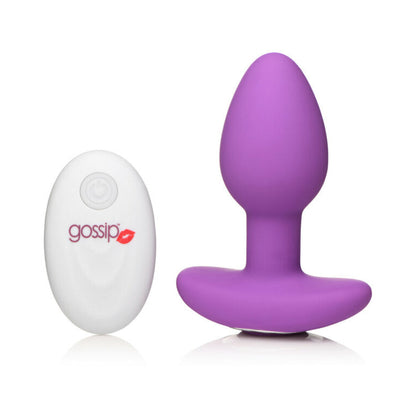 Curve Novelties Toys Gossip Pop Rocker Rechargeable Remote-Controlled Silicone Vibrating Anal Plug9