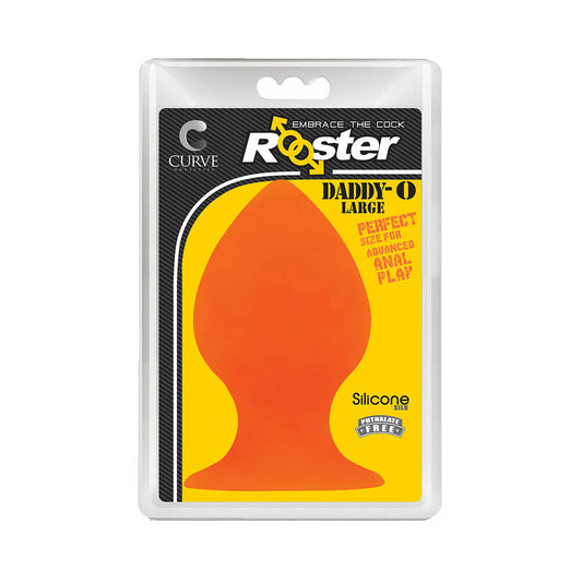 Curve Novelties Toys Rooster Daddy-O Large Silicone Anal Plug with Suction Cup1