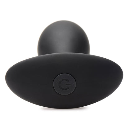 Curve Novelties Toys Rooster Rumbler Vibrating Silicone Anal Plug Black11