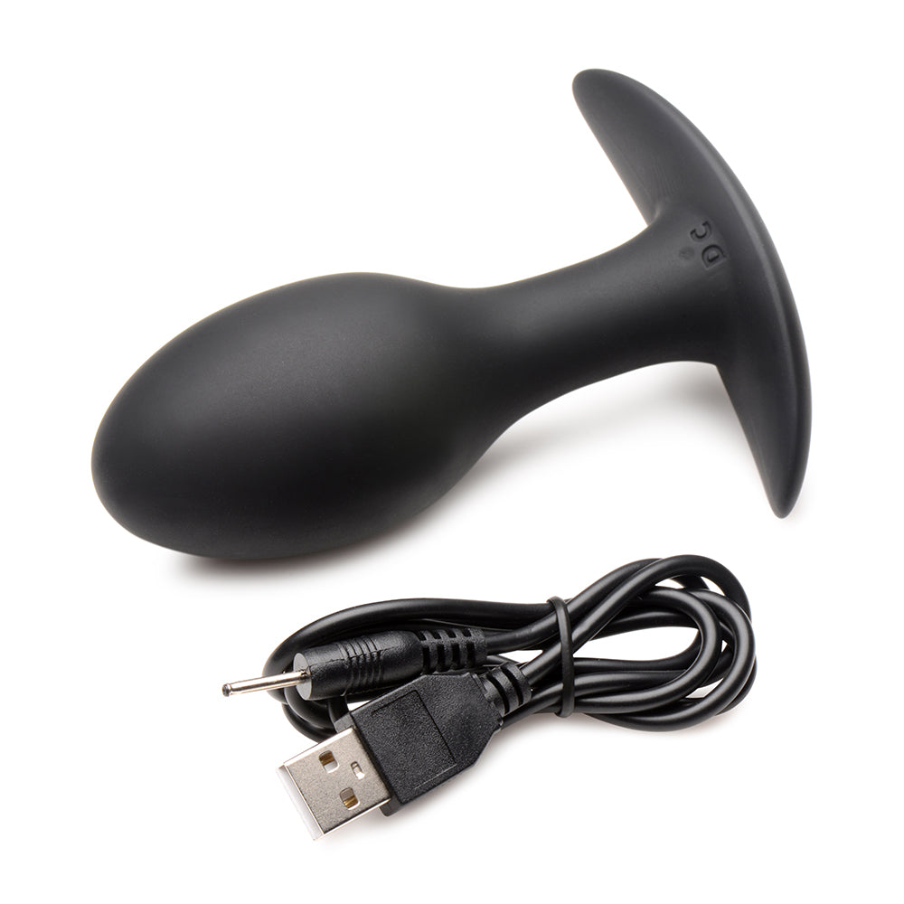 Curve Novelties Toys Rooster Rumbler Vibrating Silicone Anal Plug Black12