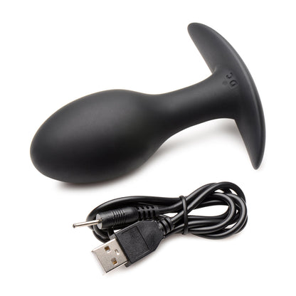 Curve Novelties Toys Rooster Rumbler Vibrating Silicone Anal Plug Black12