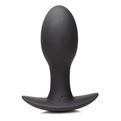 Curve Novelties Toys Rooster Rumbler Vibrating Silicone Anal Plug Black2