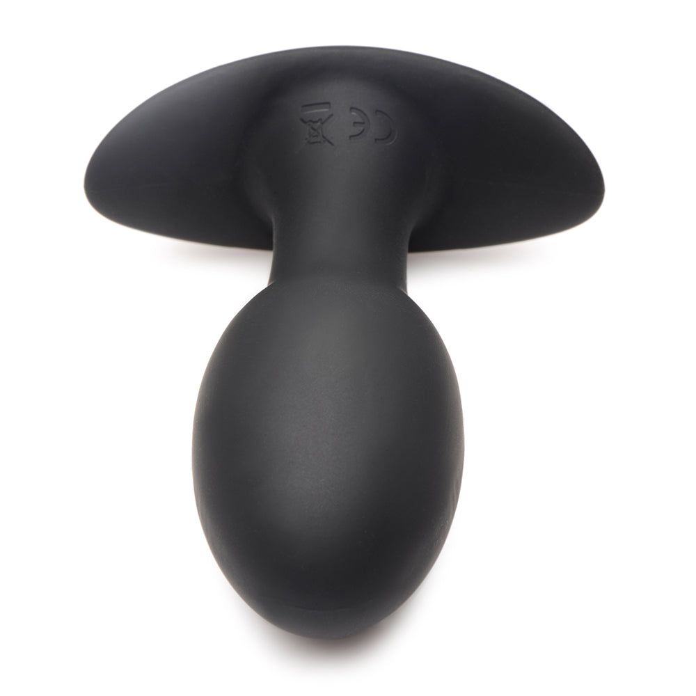 Curve Novelties Toys Rooster Rumbler Vibrating Silicone Anal Plug Black4