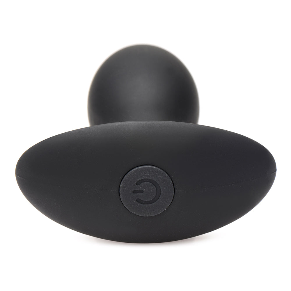 Curve Novelties Toys Rooster Rumbler Vibrating Silicone Anal Plug Black5