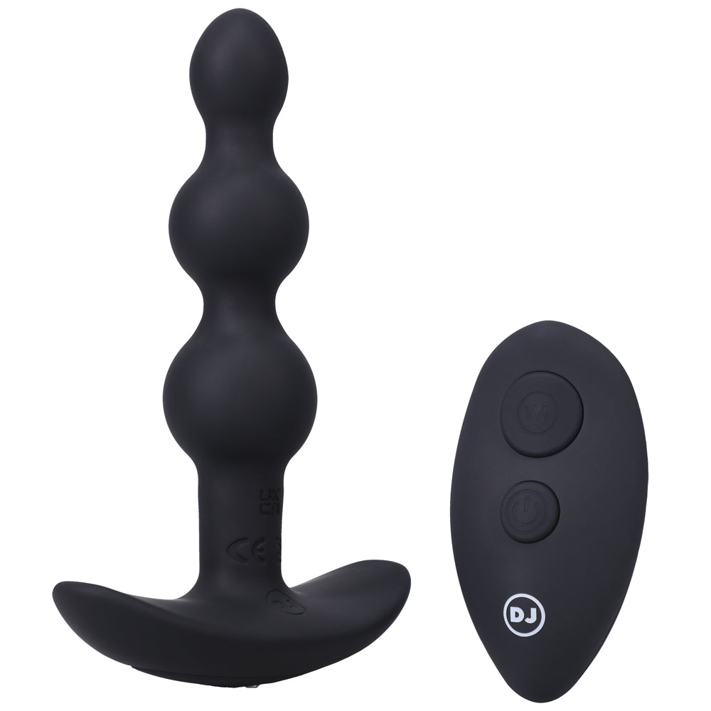 Doc Johnson A-Play BEADED VIBE Rechargeable Silicone Anal Plug with Remote2