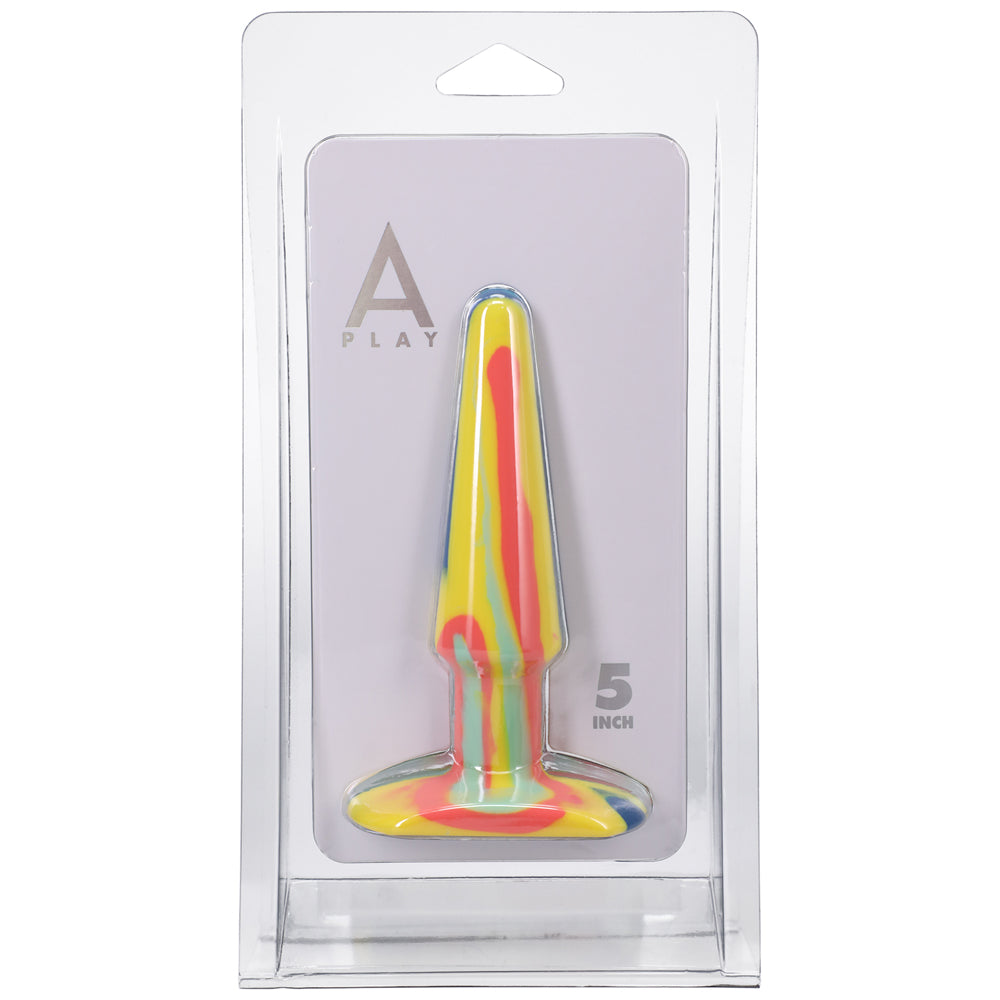 Doc Johnson A-Play Groovy 5 in. Silicone Anal Plug3