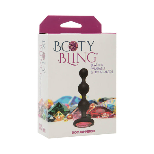 Doc Johnson Booty Bling Jeweled Wearable Silicone Beads 