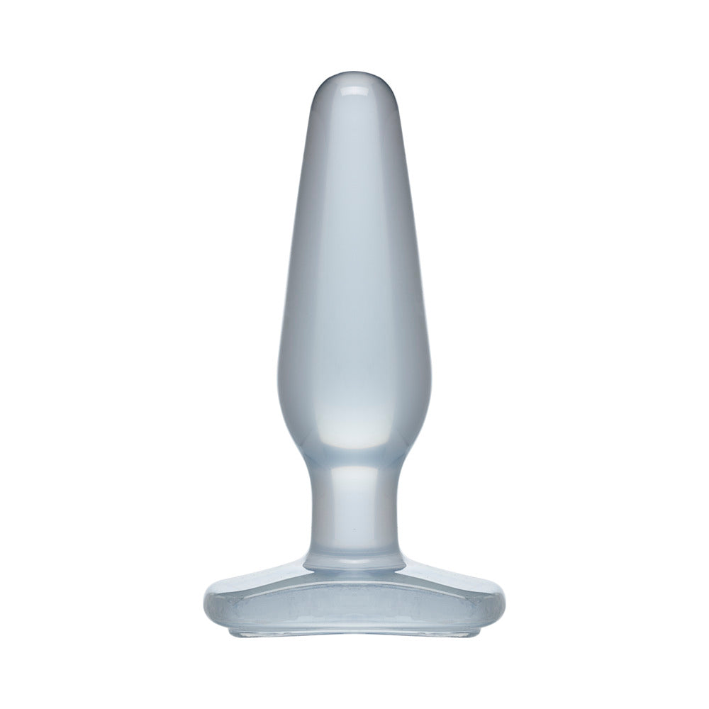 Doc Johnson Crystal Jellies - Butt Plug Clear Medium1