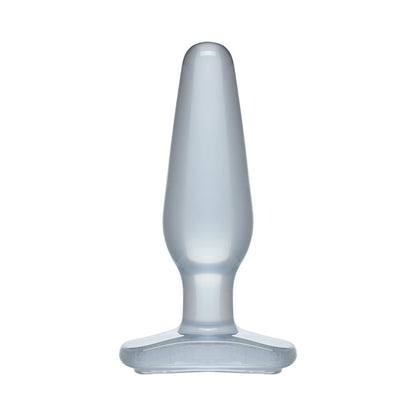 Doc Johnson Crystal Jellies - Butt Plug Clear Medium1