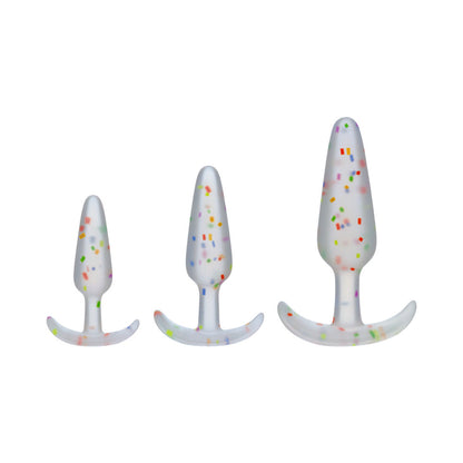 Doc Johnson Mood Pride Anal Plug Training Set 3-Piece 1