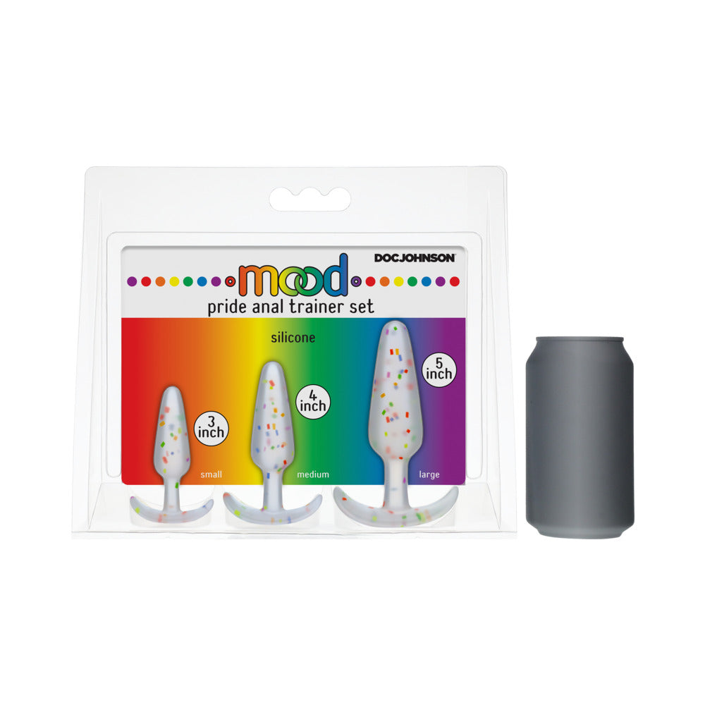 Doc Johnson Mood Pride Anal Plug Training Set 3-Piece 2