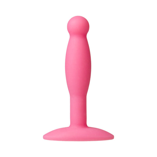 Doc Johnson Platinum Premium Silicone - The Minis - Smooth - Small Pink 1