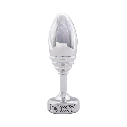 Doxy Ribbed Metal Butt Plug1