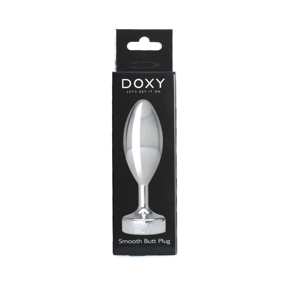 Doxy Smooth Metal Butt Plug 