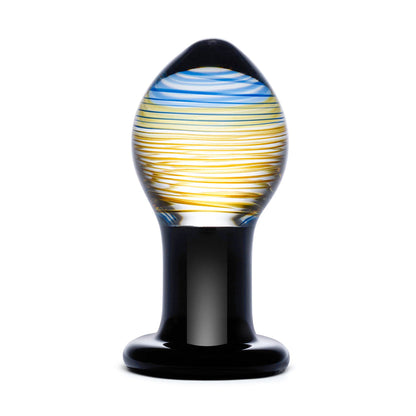 Electric Eel Glas 3.5 in. Galileo Glass Butt Plug1