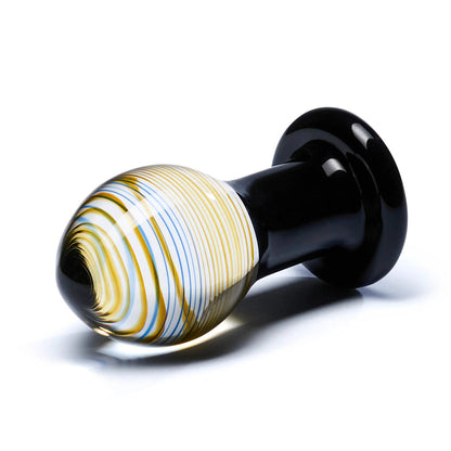 Electric Eel Glas 3.5 in. Galileo Glass Butt Plug2
