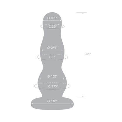 Electric Eel Glas 4 in. Glass Butt Plug6