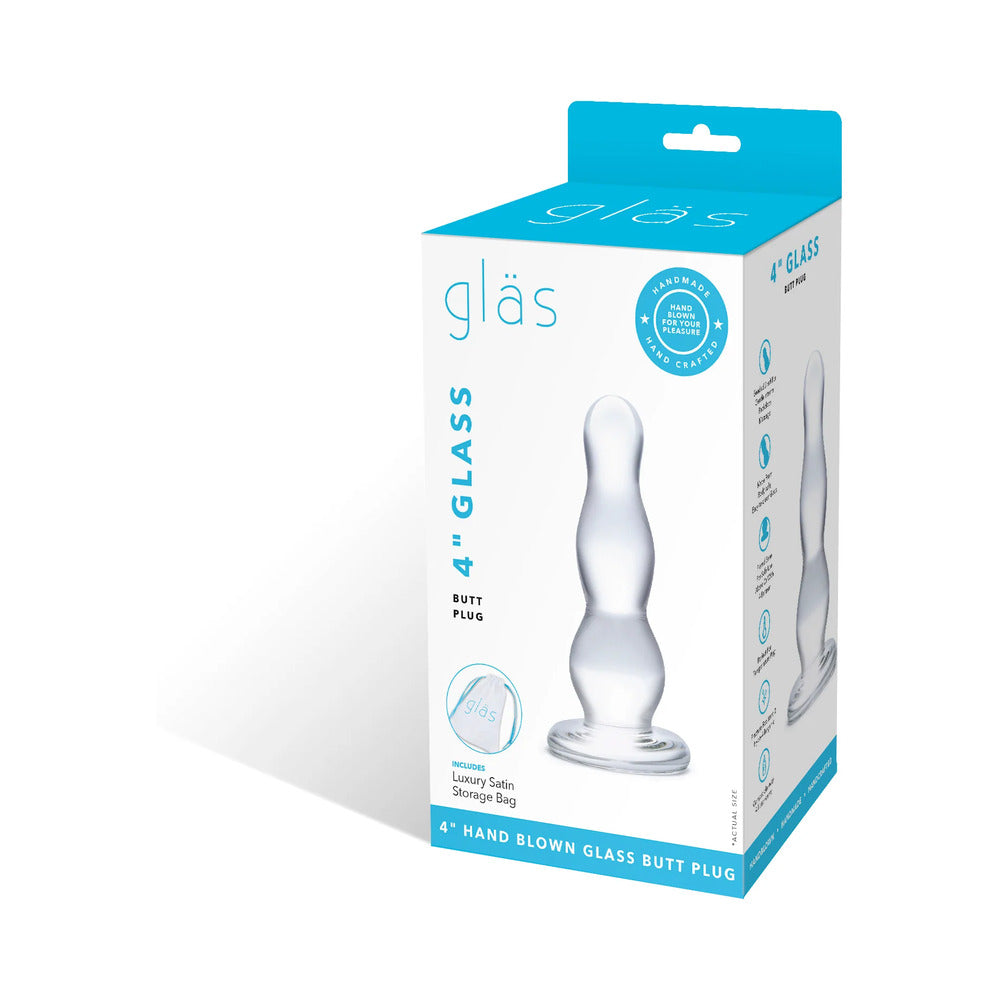 Electric Eel Glas 4 in. Glass Butt Plug7