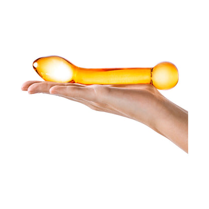 Electric Eel Glas 7 in. Honey Dripper Anal Slider Prostate Stimulating Glass Dildo4