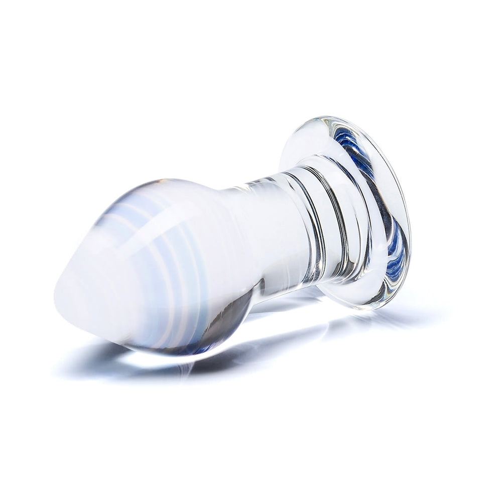 Electric Eel Glas Amethyst Rain 3.25 in. Butt Plug2