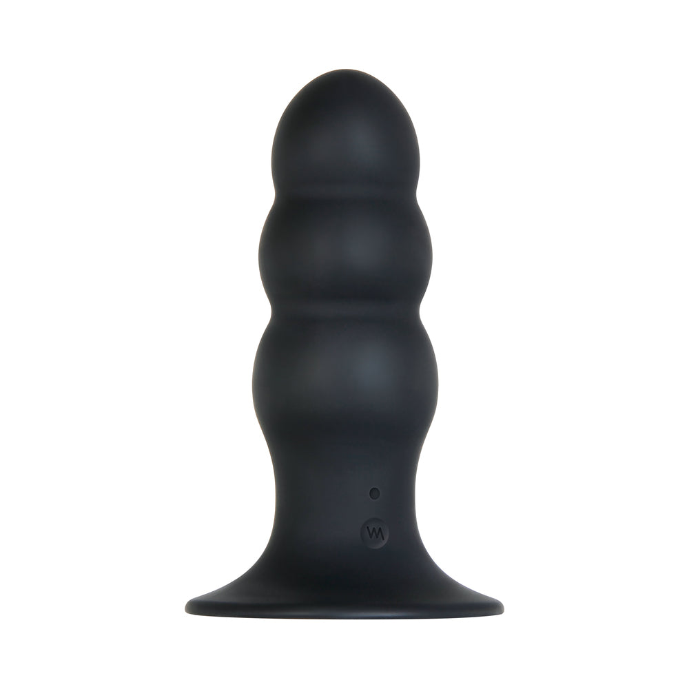 Evolved Kong Rechargeable Remote-Controlled Vibrating Silicone Anal Plug Black2