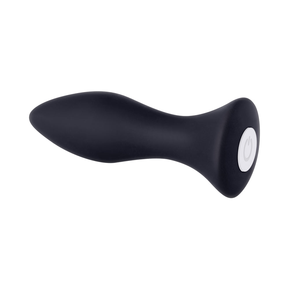 Evolved Mighty Mini Rechargeable Vibrating Silicone Anal Plug Black2