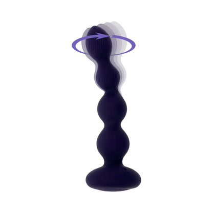 Evolved Pleasure Orbit Rechargeable Vibe with Remote Silicone Purple2
