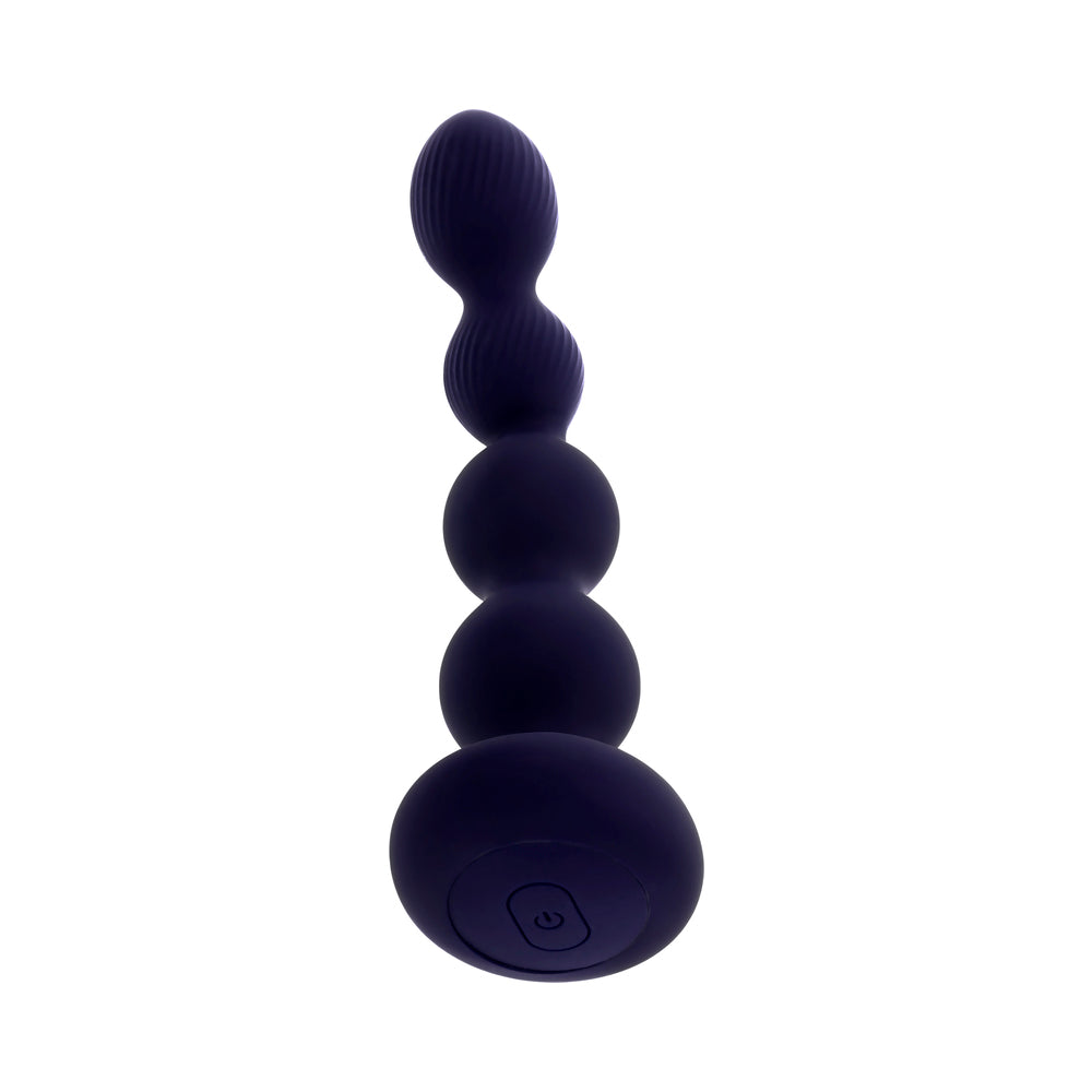 Evolved Pleasure Orbit Rechargeable Vibe with Remote Silicone Purple4