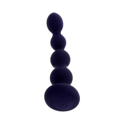Evolved Pleasure Orbit Rechargeable Vibe with Remote Silicone Purple4