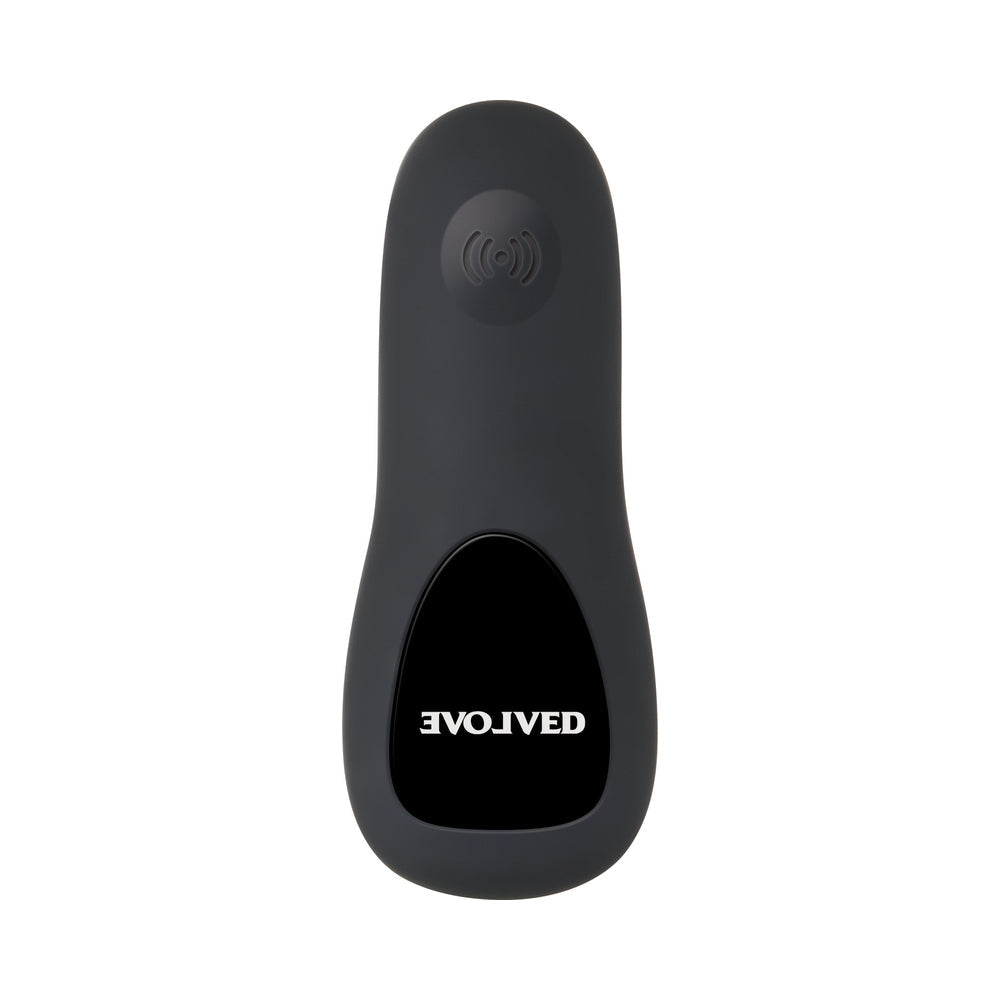 Evolved Plug & Play Rechargeable Remote-Controlled Vibrating Silicone Anal Plug Black3