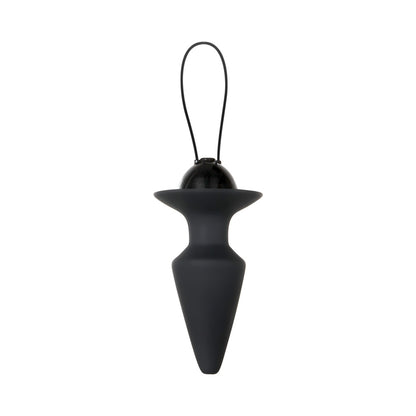 Evolved Plug & Play Rechargeable Remote-Controlled Vibrating Silicone Anal Plug Black4