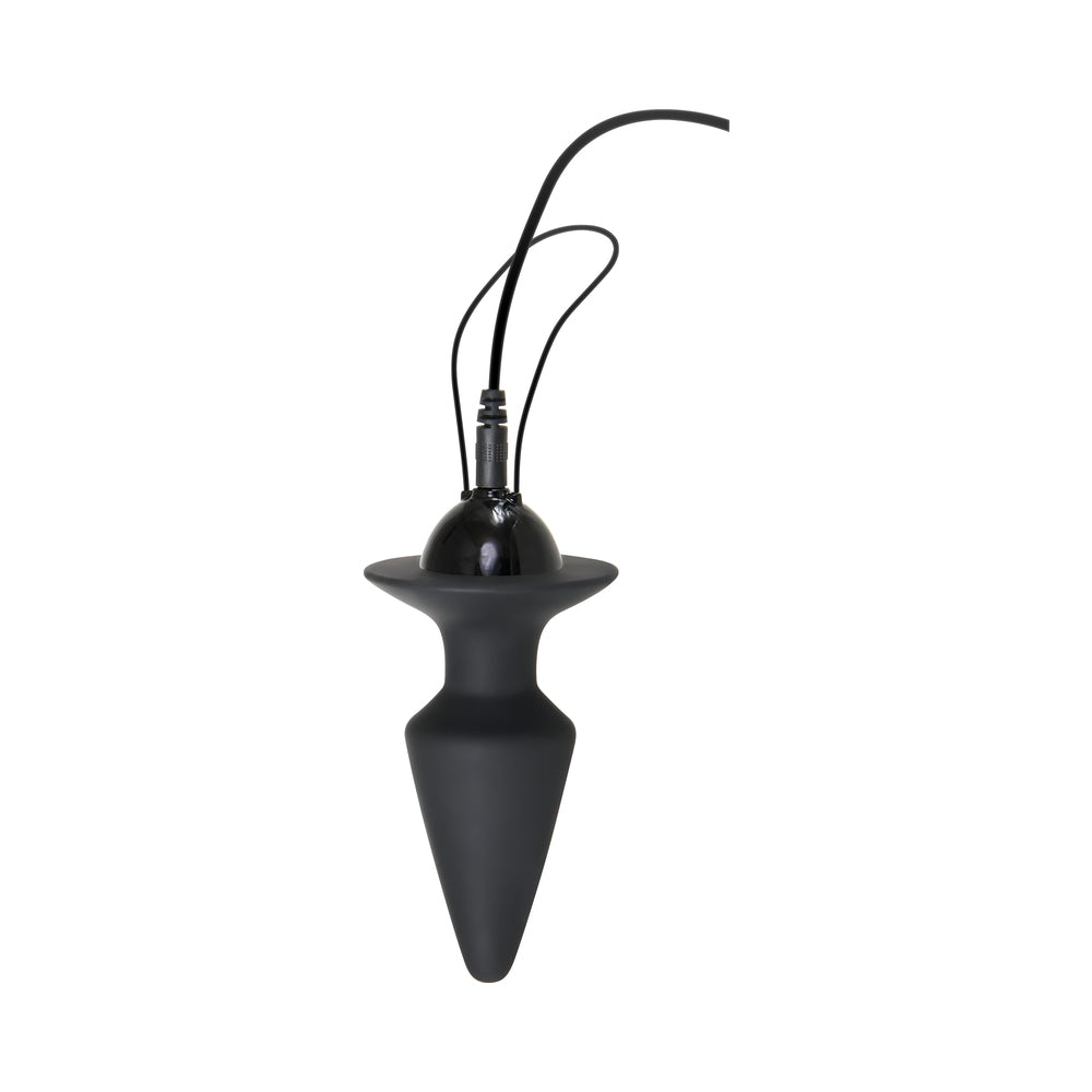 Evolved Plug & Play Rechargeable Remote-Controlled Vibrating Silicone Anal Plug Black7