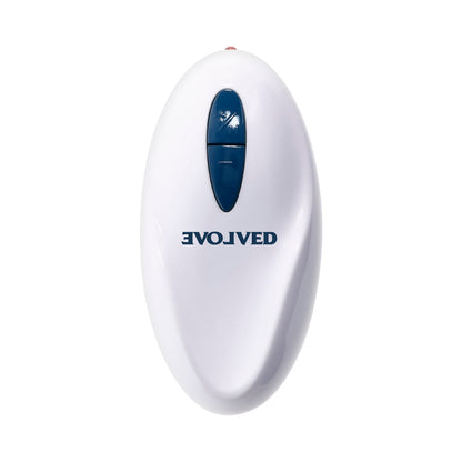 Evolved The Flapper Rechargeable Vibrator with Remote Silicone Blue9