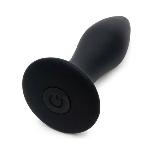 Fifty Shades of Grey Sensation Rechargeable Silicone Vibrating Butt Plug Black1