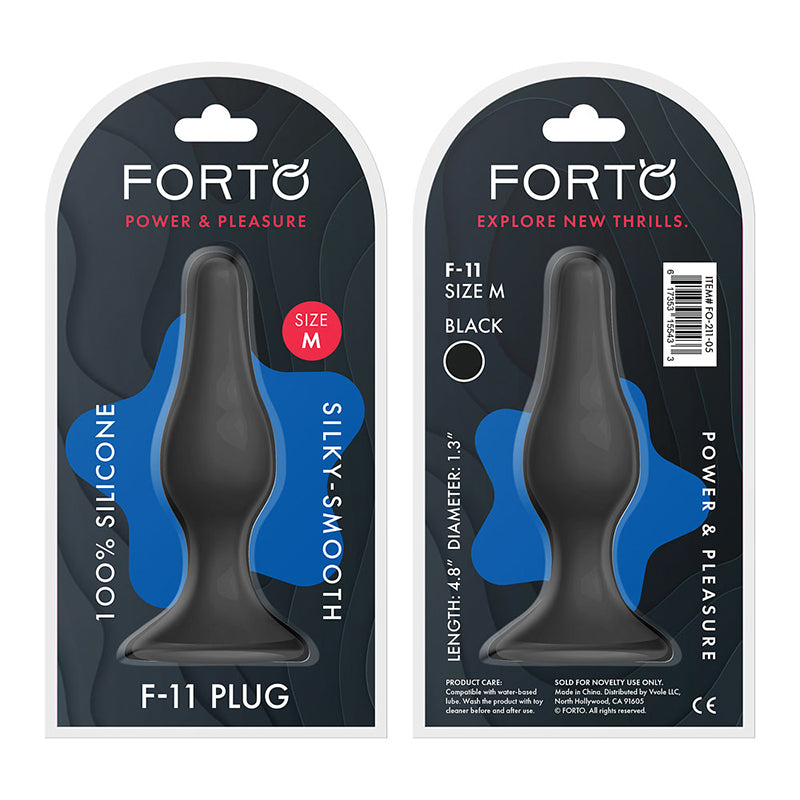 Forto F-11 Lungo Silicone Anal Plug1