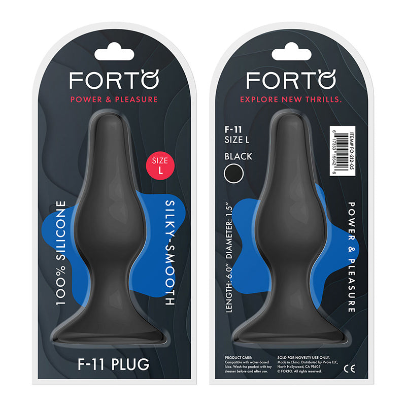 Forto F-11 Lungo Silicone Anal Plug2
